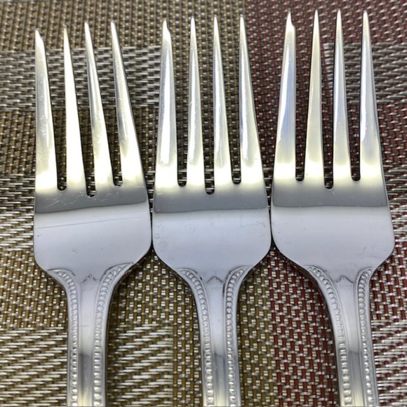 Lenox Vintage Jewel Salad Forks  - Set of 6 - Glossy  - Pre-owned - Picture 3 of 6